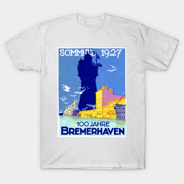 1927 Bremerhaven Germany T-Shirt by historicimage